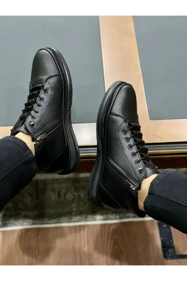 M226 Guaranteed Men's Winter Lace-Up Zipper Boots - 11