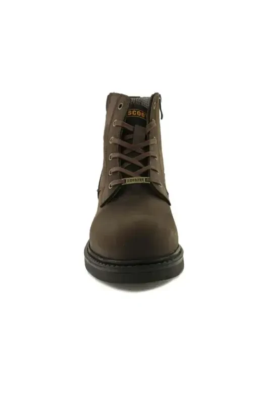 M5121 GENUINE LEATHER MEN'S BOOT CRAZY COFFEE-K - 3