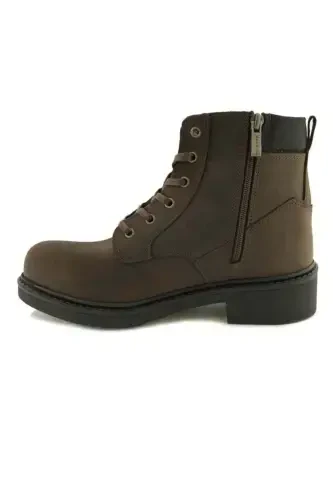 M5121 GENUINE LEATHER MEN'S BOOT CRAZY COFFEE-K - 4
