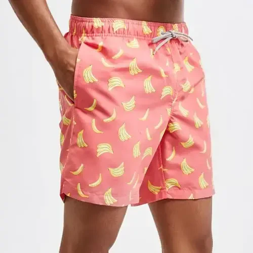 maamgic Boys Swim Trunks with Compression Liner 4-Way Stretch Quick Dry Swim Shorts Swimming Trunks Toddler Boy - 6