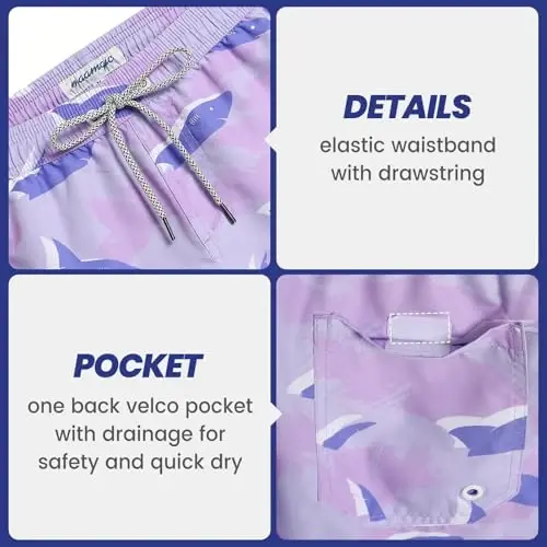 maamgic mens Men Swim Trunks - 5