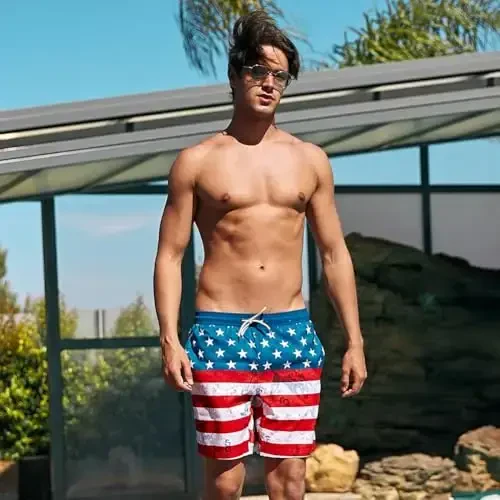 maamgic mens Men Swim Trunks - 1