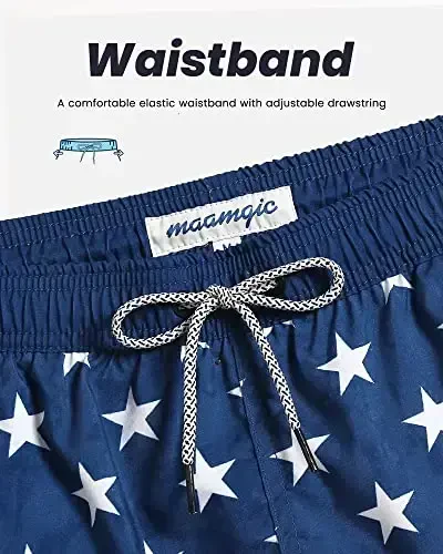 maamgic mens Men Swim Trunks - 4