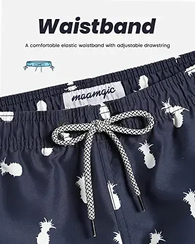 maamgic mens Men Swim Trunks - 3