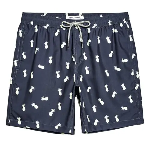 maamgic mens Men Swim Trunks 