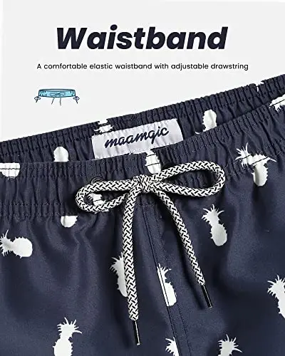 maamgic mens Men Swim Trunks - 3