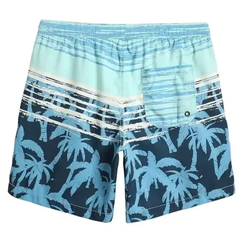 maamgic Mens Slim Fit Swim Shorts Swim Trunks 7 inch Quick Dry Mens Bathing Suits with Mesh Lining - MAAMGIC (1)