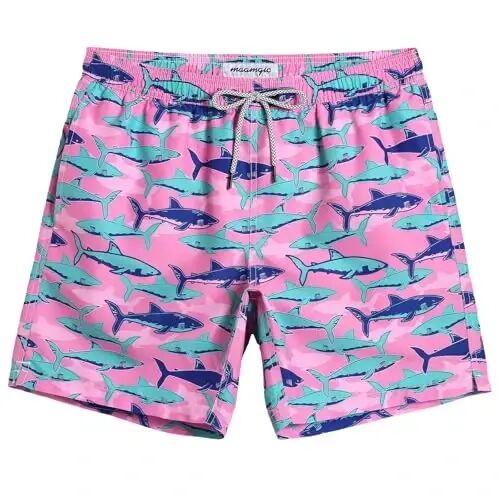 maamgic mens Swim Trunks - 2