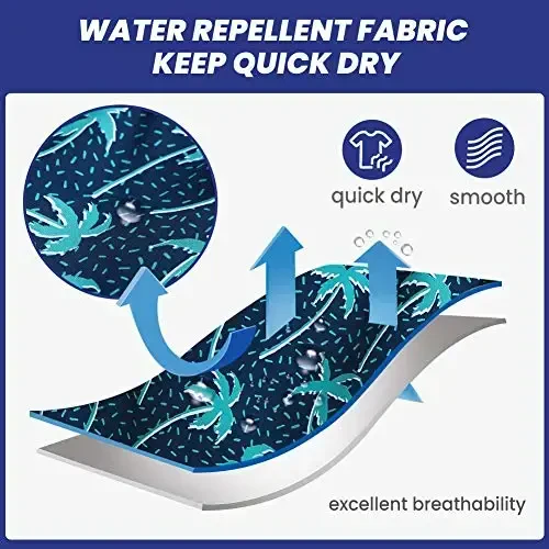 maamgic Mens Slim Fit Swim Shorts Swim Trunks 7 inch Quick Dry Mens Bathing Suits with Mesh Lining - 3