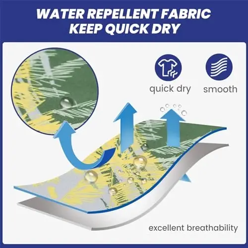 maamgic Mens Slim Fit Swim Shorts Swim Trunks 7 inch Quick Dry Mens Bathing Suits with Mesh Lining - 3