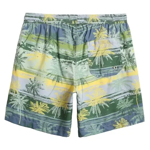 maamgic Mens Slim Fit Swim Shorts Swim Trunks 7 inch Quick Dry Mens Bathing Suits with Mesh Lining - MAAMGIC (1)