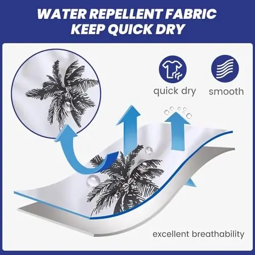 maamgic Mens Slim Fit Swim Shorts Swim Trunks 7 inch Quick Dry Mens Bathing Suits with Mesh Lining - 3