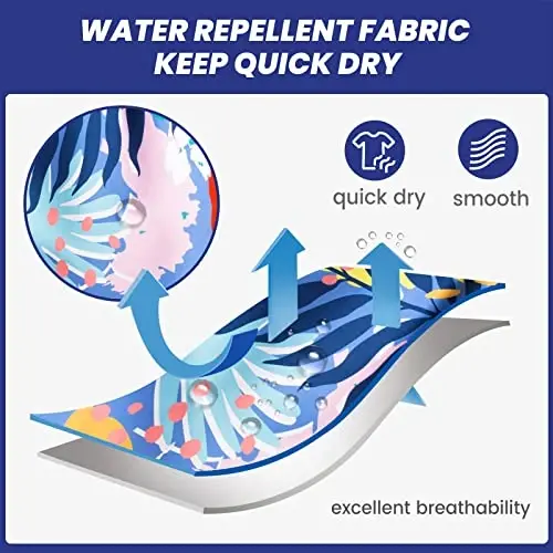 maamgic Mens Slim Fit Swim Shorts Swim Trunks 7 inch Quick Dry Mens Bathing Suits with Mesh Lining - 3