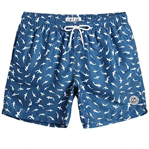 maamgic Mens Slim Fit Swim Shorts Swim Trunks 7 inch Quick Dry Mens Bathing Suits with Mesh Lining - 1