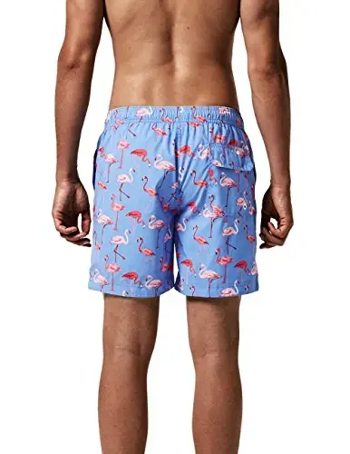 maamgic Mens Slim Fit Swim Shorts Swim Trunks 7 inch Quick Dry Mens Bathing Suits with Mesh Lining - 2