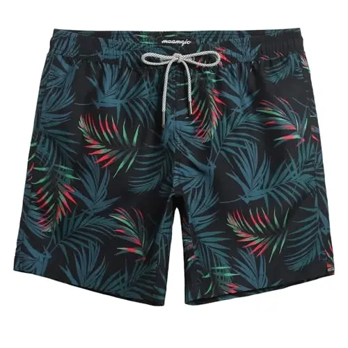 maamgic Mens Slim Fit Swim Shorts Swim Trunks 7 inch Quick Dry Mens Bathing Suits with Mesh Lining - 2
