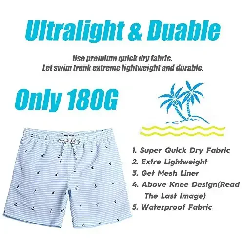 maamgic mens Swim Trunks - 5