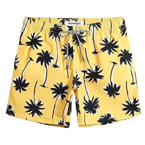 maamgic mens Swim Trunks 