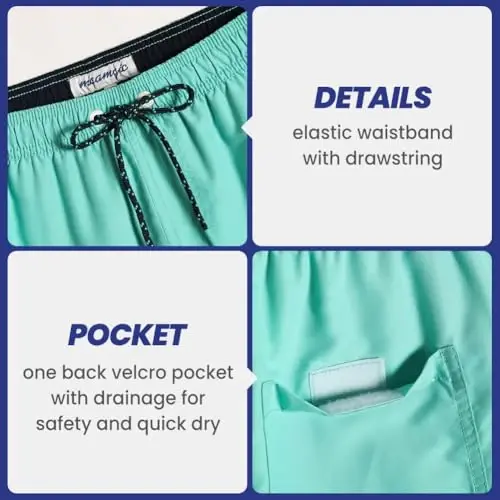 maamgic mens Swim Trunks - 5