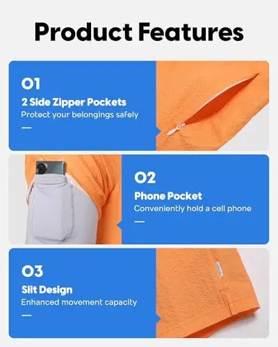 maamgic Men's Swim Trunks 5.5 inch Seersucker 2 in 1 Beach Shorts Quick Dry Bathing Suits with Compression Liner - 4