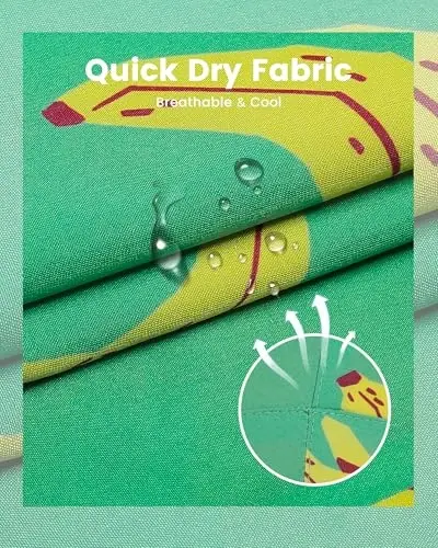 maamgic Men's Swim Trunks 5.5 inch Seersucker 2 in 1 Beach Shorts Quick Dry Bathing Suits with Compression Liner - 3