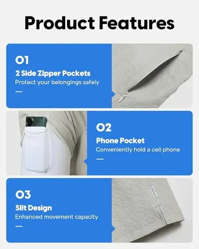 maamgic Men's Swim Trunks 5.5 inch Seersucker 2 in 1 Beach Shorts Quick Dry Bathing Suits with Compression Liner - 4