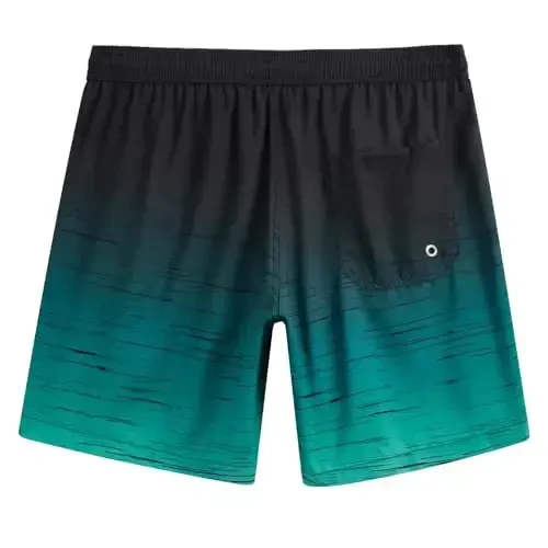 maamgic Mens Swim Trunks Quick Dry Swim Shorts with Mesh Lining Funny Swimwear Bathing Suits 7inch - 2