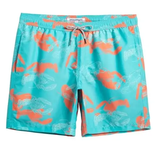 maamgic Mens Swim Trunks Quick Dry Swim Shorts with Mesh Lining Funny Swimwear Bathing Suits 7inch - 2