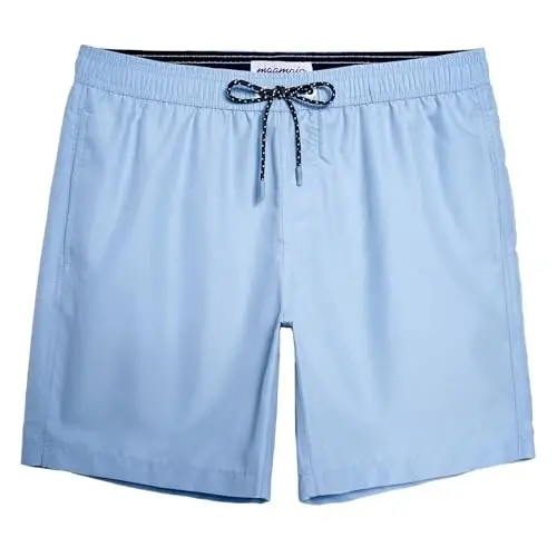 maamgic Mens Swim Trunks Quick Dry Swim Shorts with Mesh Lining Funny Swimwear Bathing Suits 7inch - MAAMGIC
