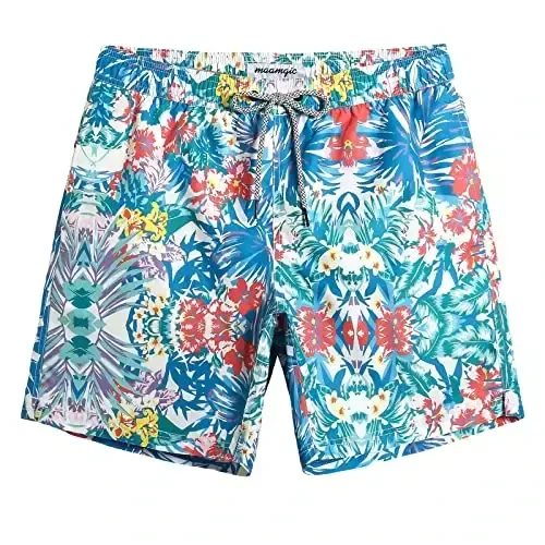 maamgic mens Men Swim Trunks 