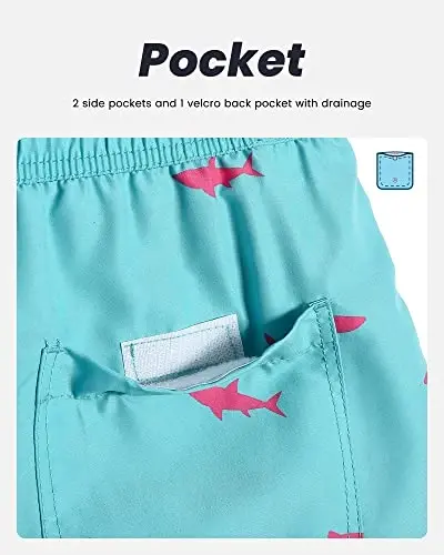 maamgic Mens Swim Trunks Quick Dry Swim Shorts with Mesh Lining Funny Swimwear Bathing Suits 7inch - 4