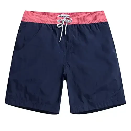 maamgic Mens Swim Trunks Quick Dry Swim Shorts with Mesh Lining Funny Swimwear Bathing Suits 7inch - MAAMGIC (1)