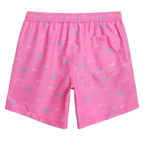 maamgic Mens Swim Trunks Quick Dry Swim Shorts with Mesh Lining Funny Swimwear Bathing Suits 7inch - 2