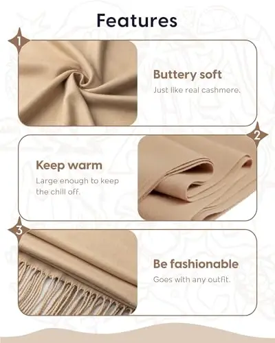 maamgic PasModazoneina Shawl for Women – Soft Lightweight Wrap for Wedding, Travel, Evening, Party – Elegant Scarf for All Seasons - 4
