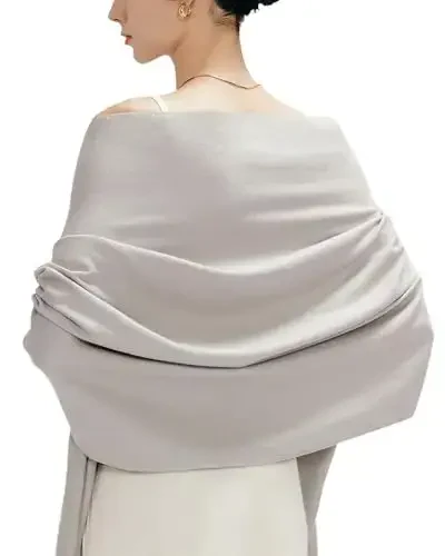 maamgic PasModazoneina Shawl for Women – Soft Lightweight Wrap for Wedding, Travel, Evening, Party – Elegant Scarf for All Seasons - MAAMGIC