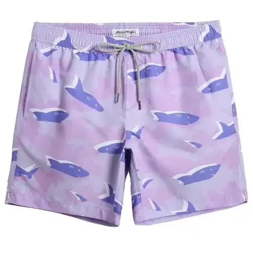 maamgic mens Men Swim Trunks 