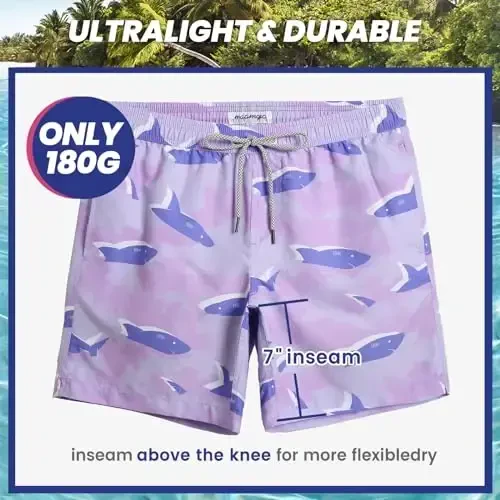 maamgic mens Men Swim Trunks - 6