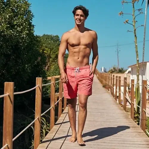 maamgic mens Men Swim Trunks 