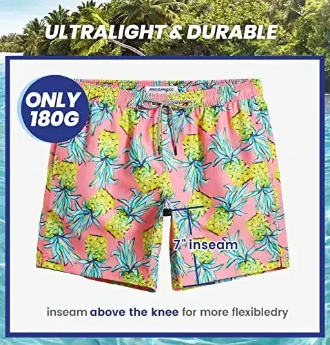 maamgic mens Men Swim Trunks - 5