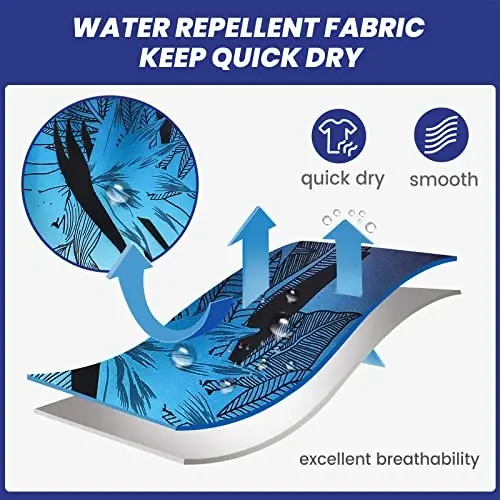 maamgic Mens Slim Fit Swim Shorts Swim Trunks 7 inch Quick Dry Mens Bathing Suits with Mesh Lining - 3