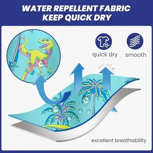 maamgic Mens Slim Fit Swim Shorts Swim Trunks 7 inch Quick Dry Mens Bathing Suits with Mesh Lining - 3