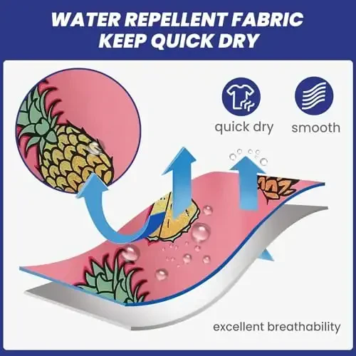 maamgic Mens Slim Fit Swim Shorts Swim Trunks 7 inch Quick Dry Mens Bathing Suits with Mesh Lining - 3