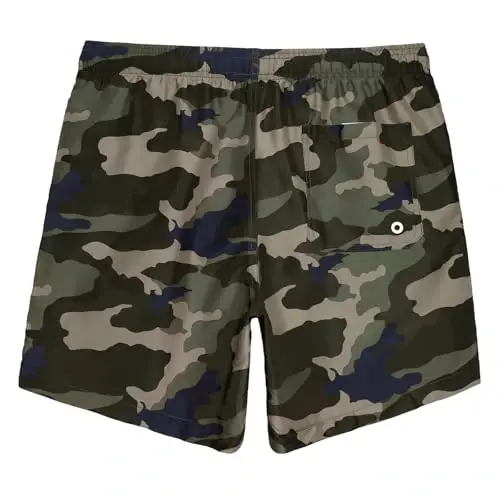 maamgic Mens Slim Fit Swim Shorts Swim Trunks 7 inch Quick Dry Mens Bathing Suits with Mesh Lining - MAAMGIC (1)