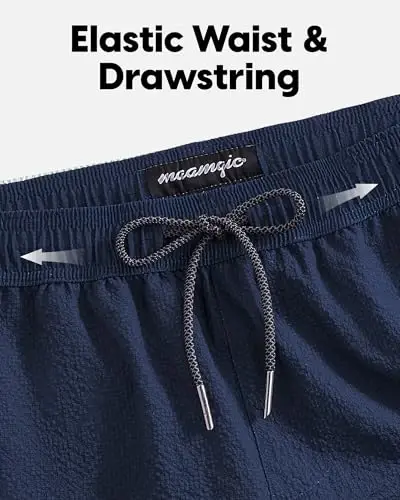 maamgic Mens Swim Trunks Compression Liner Stretch 5