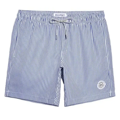 maamgic Mens Swim Trunks Quick Dry Swim Shorts with Mesh Lining Funny Swimwear Bathing Suits 7inch 