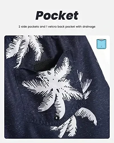 maamgic Mens Swim Trunks Quick Dry Swim Shorts with Mesh Lining Funny Swimwear Bathing Suits 7inch - 4