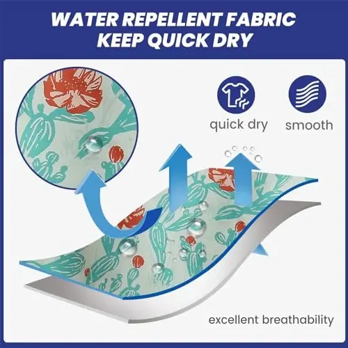 maamgic Mens Swim Trunks Quick Dry Swim Shorts with Mesh Lining Funny Swimwear Bathing Suits 7inch - 3