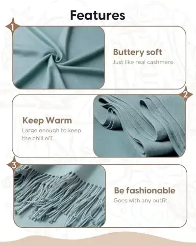 maamgic PasModazoneina Shawl for Women – Soft Lightweight Wrap for Wedding, Travel, Evening, Party – Elegant Scarf for All Seasons - 5