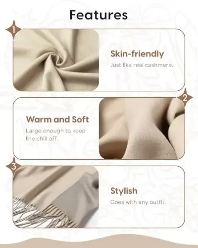 maamgic PasModazoneina Shawl for Women – Soft Lightweight Wrap for Wedding, Travel, Evening, Party – Elegant Scarf for All Seasons - 5