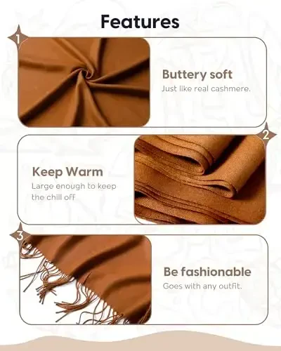 maamgic PasModazoneina Shawl for Women – Soft Lightweight Wrap for Wedding, Travel, Evening, Party – Elegant Scarf for All Seasons - 5